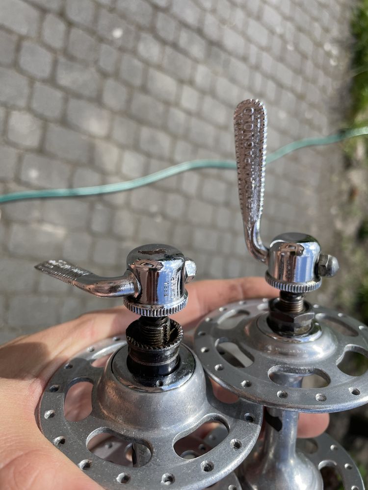 Piasty campagnolo record wysokie kolnierze 36 jaguar special colnago