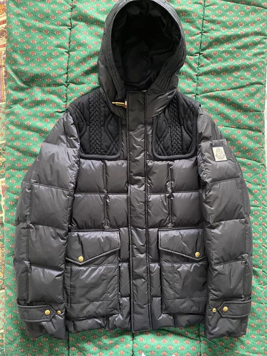 Moncler Gamme Bleu Puffer Jacket - Tamanho 4