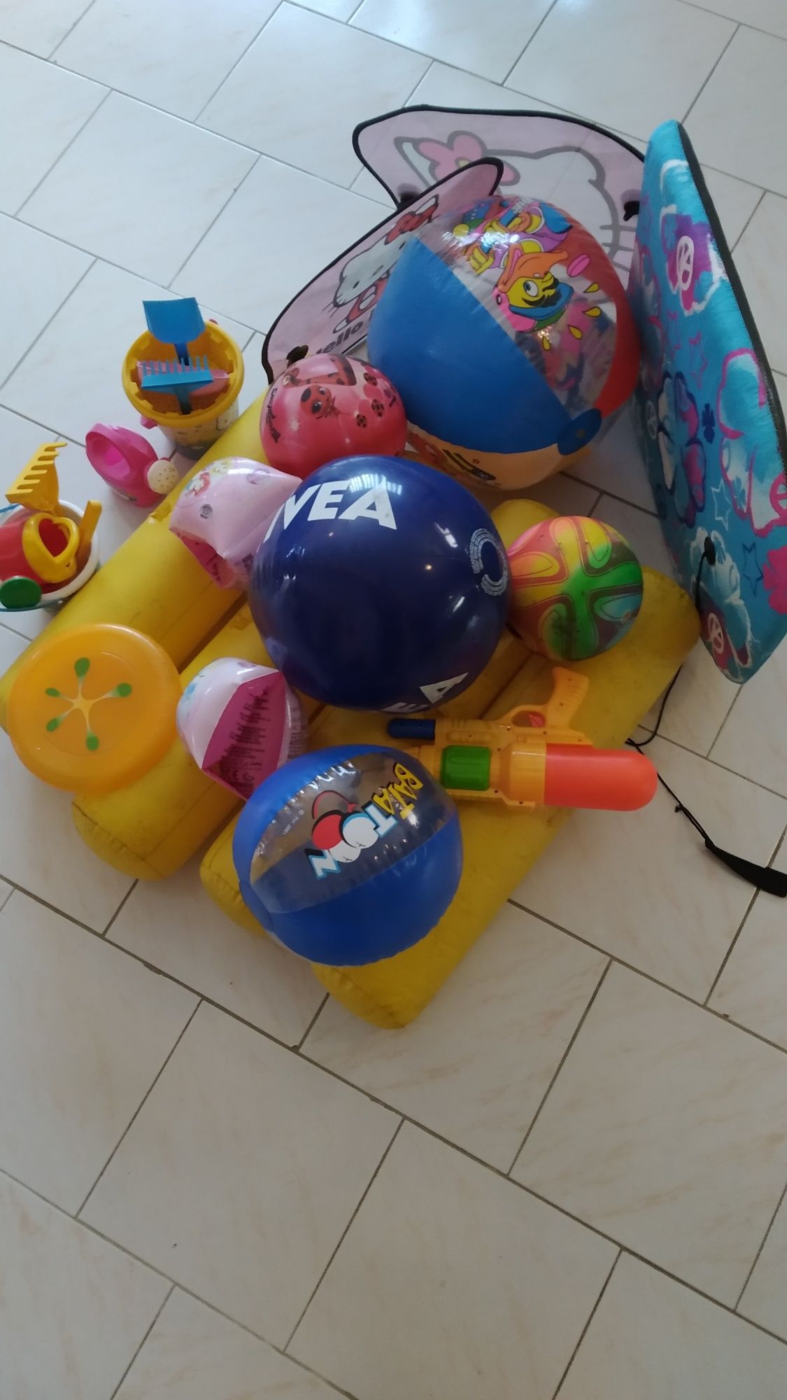 Brinquedos de praia