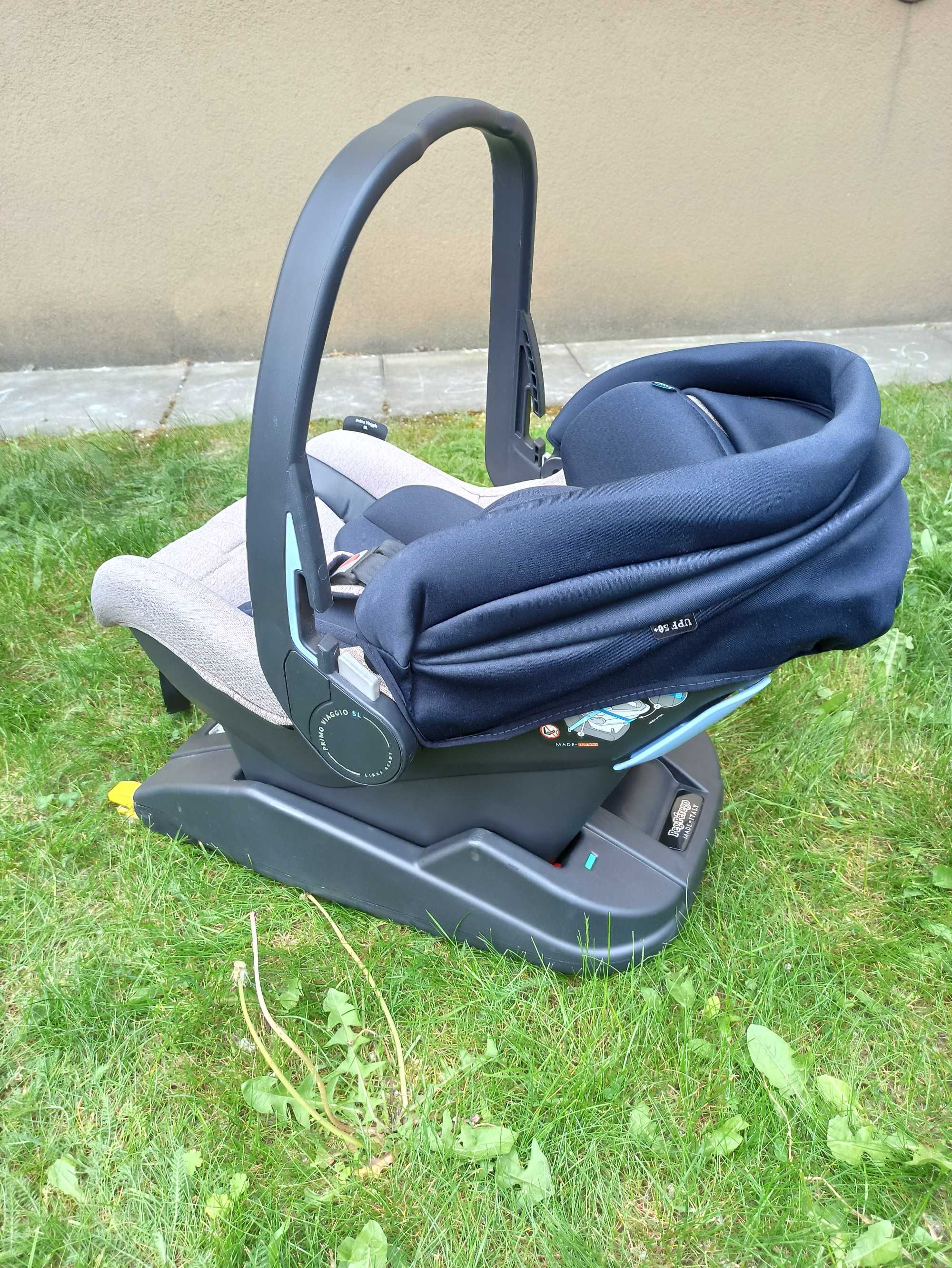Wózek Peg Perego book s Luxe Ecru 3w1 + baza isofix