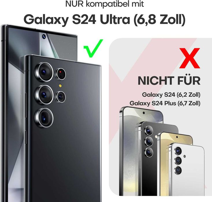 Tauri etui magsafe Samsung Galaxy S24 Ultra 2x Szkło aparat + 1xszkło