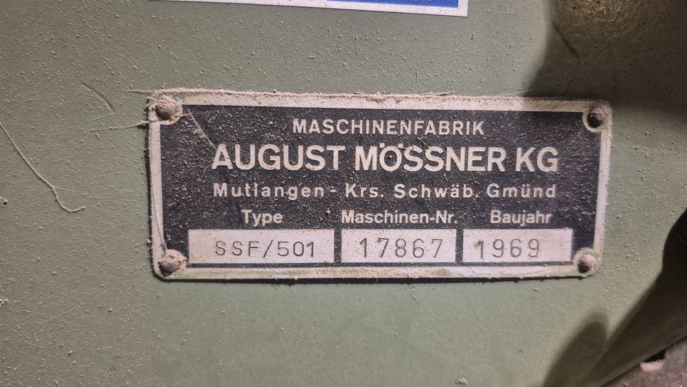 Piła taśmowa Mössner Rekord SSF/501 do metalu