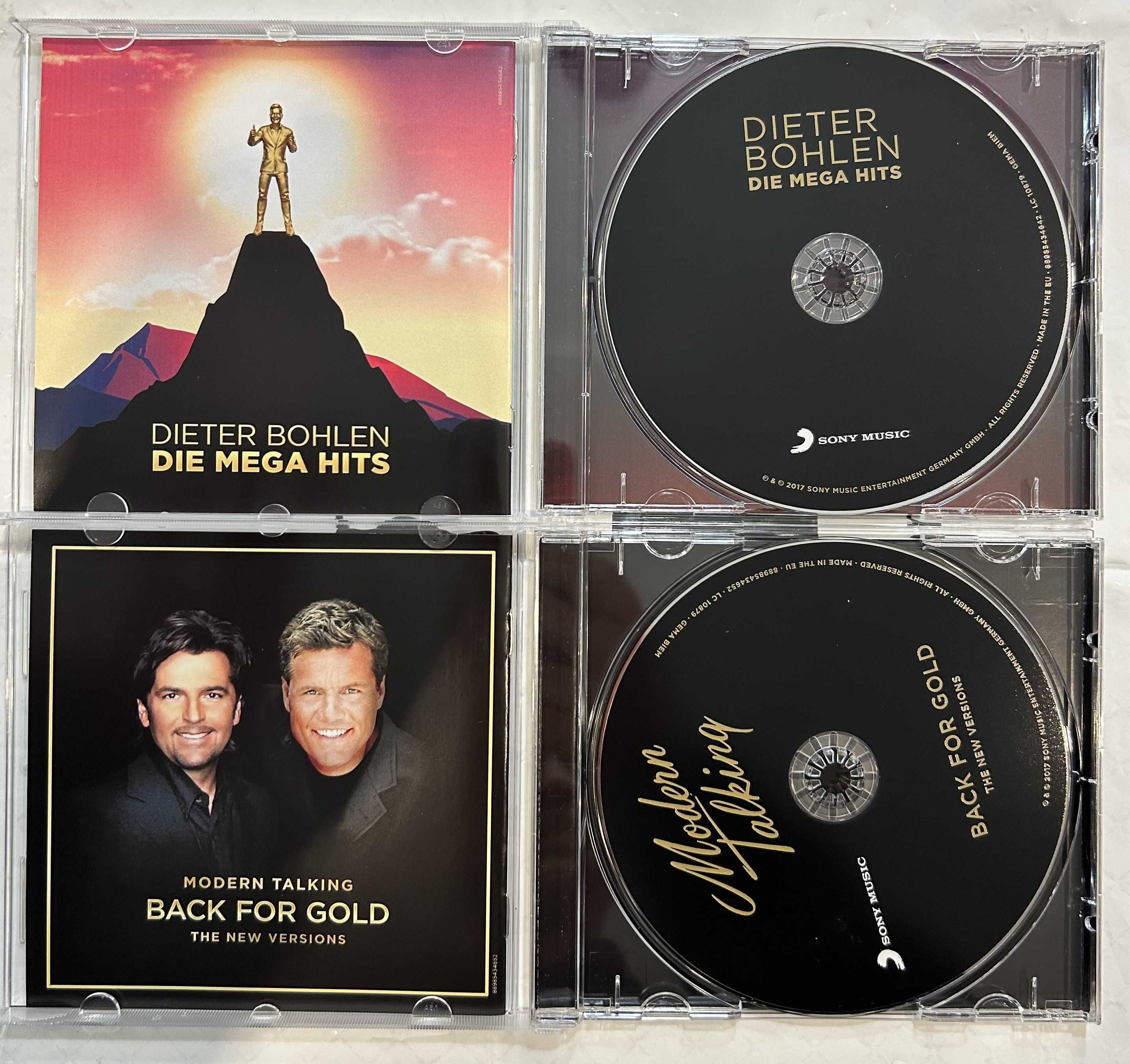 Dieter Bohlen Die Mega Hits 2CD Modern Talking używana stan bdb BOX
