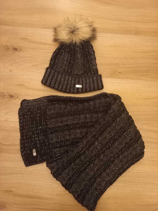 Wittchen czapka i szalik zestaw stan idealny