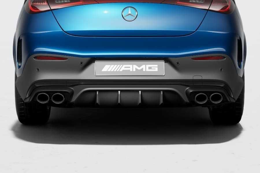 Диффузор Mercedes-Benz GLC Coupe C254 2024+ в стиле GLC 43 AMG Coupe