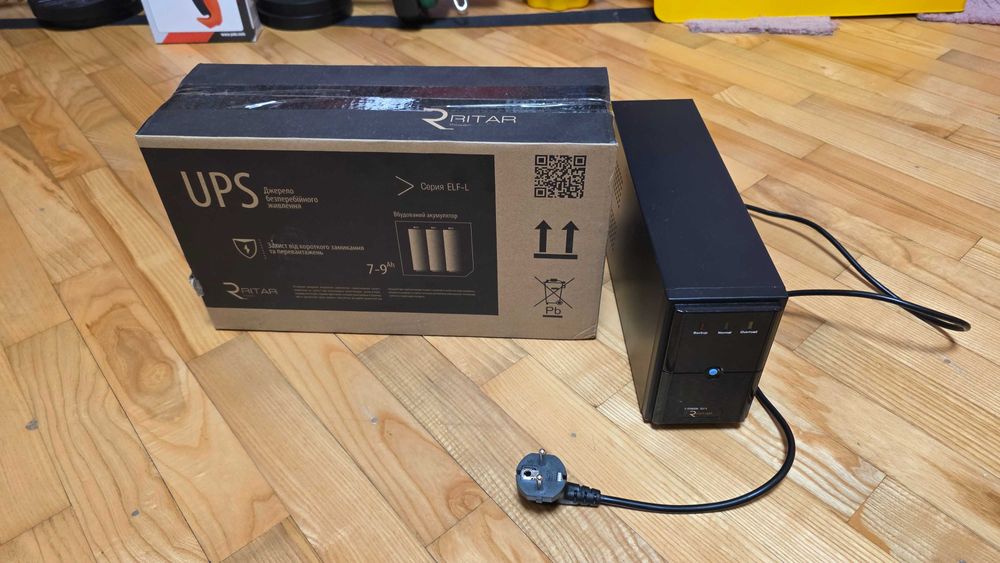 Безперебійник ДБЖ Ritar 300 Вт Джерело Безперебійного Живлення