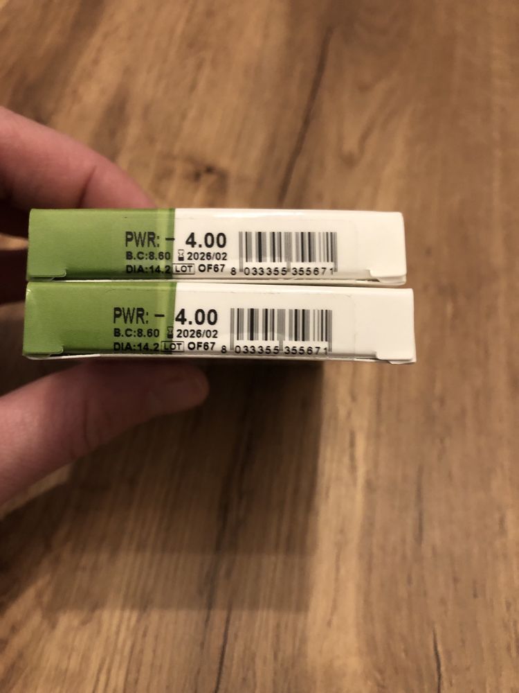 Soczewki All Vue - 4,00 6 szt.