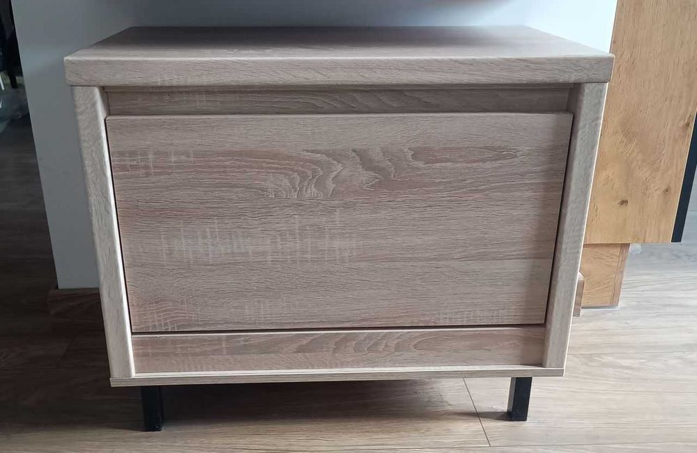 Szafka na buty, kolor dąb sonoma (z nóżkami - bardziej funkcjonalna)