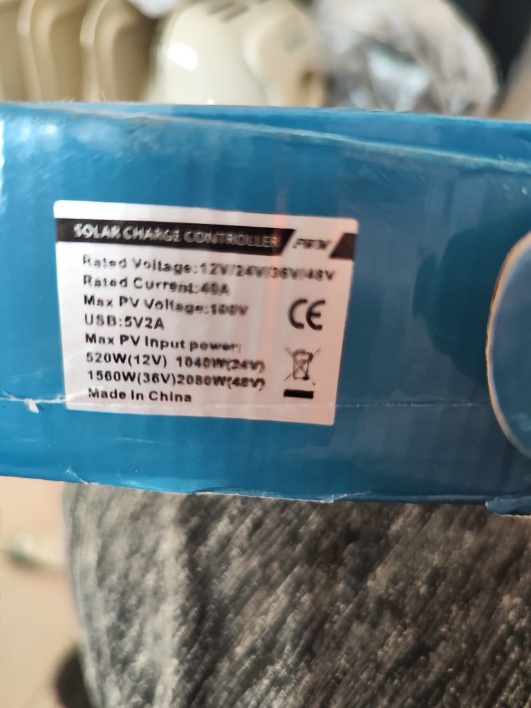Controlador solar 12v/24v/36v/48v