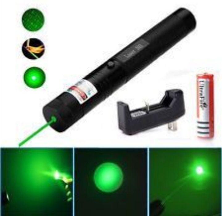 Лазер 303 зелёный луч лазерная указка Green Laser целеуказатель