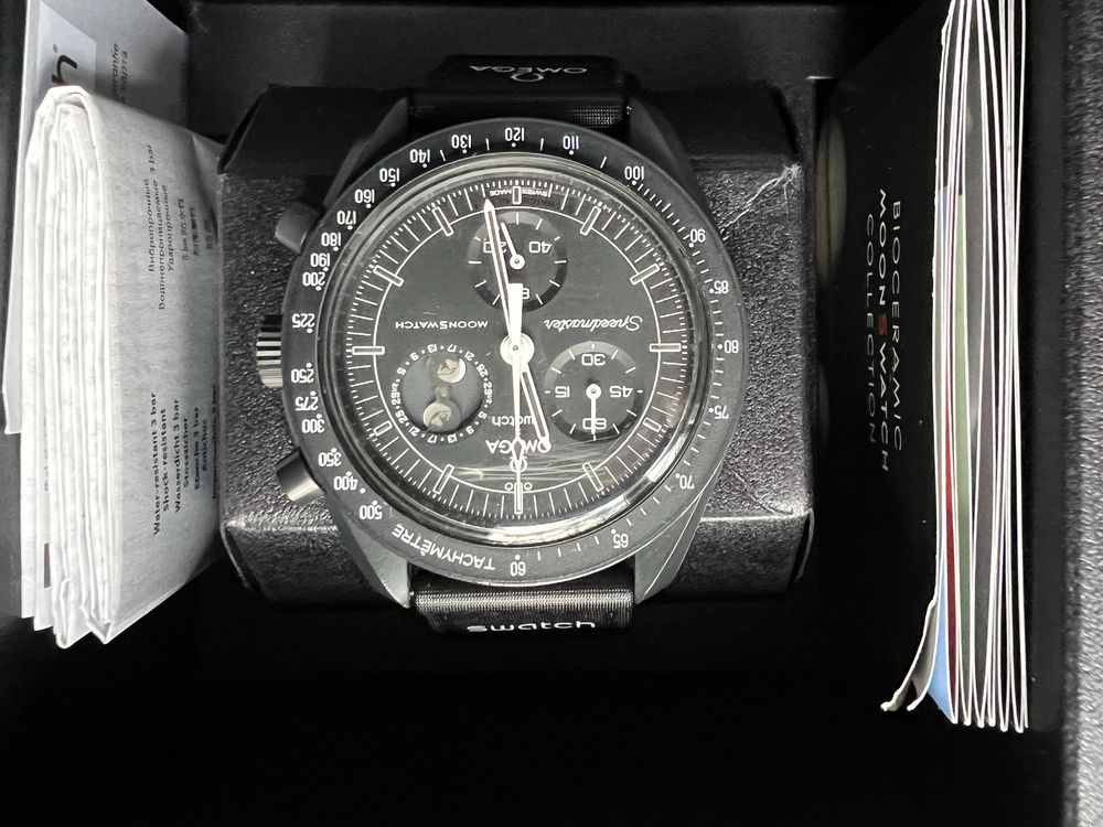 Swatch-Omega Bioceramic Moonswatch Collection