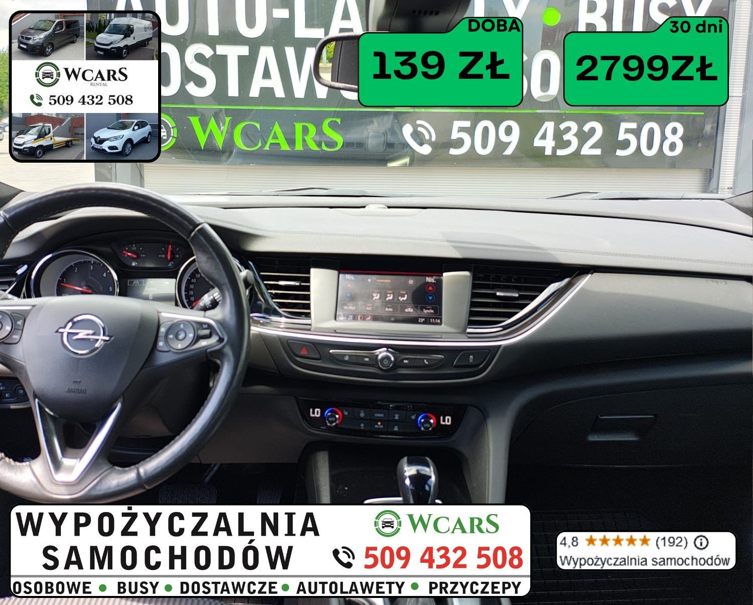 wynajem samochodu wypożyczalnia samochodów automat wynajem bez kaucji