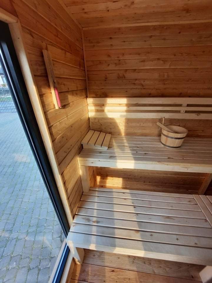 Sauna ogrodowa zewnętrzna fińska sauna SPA