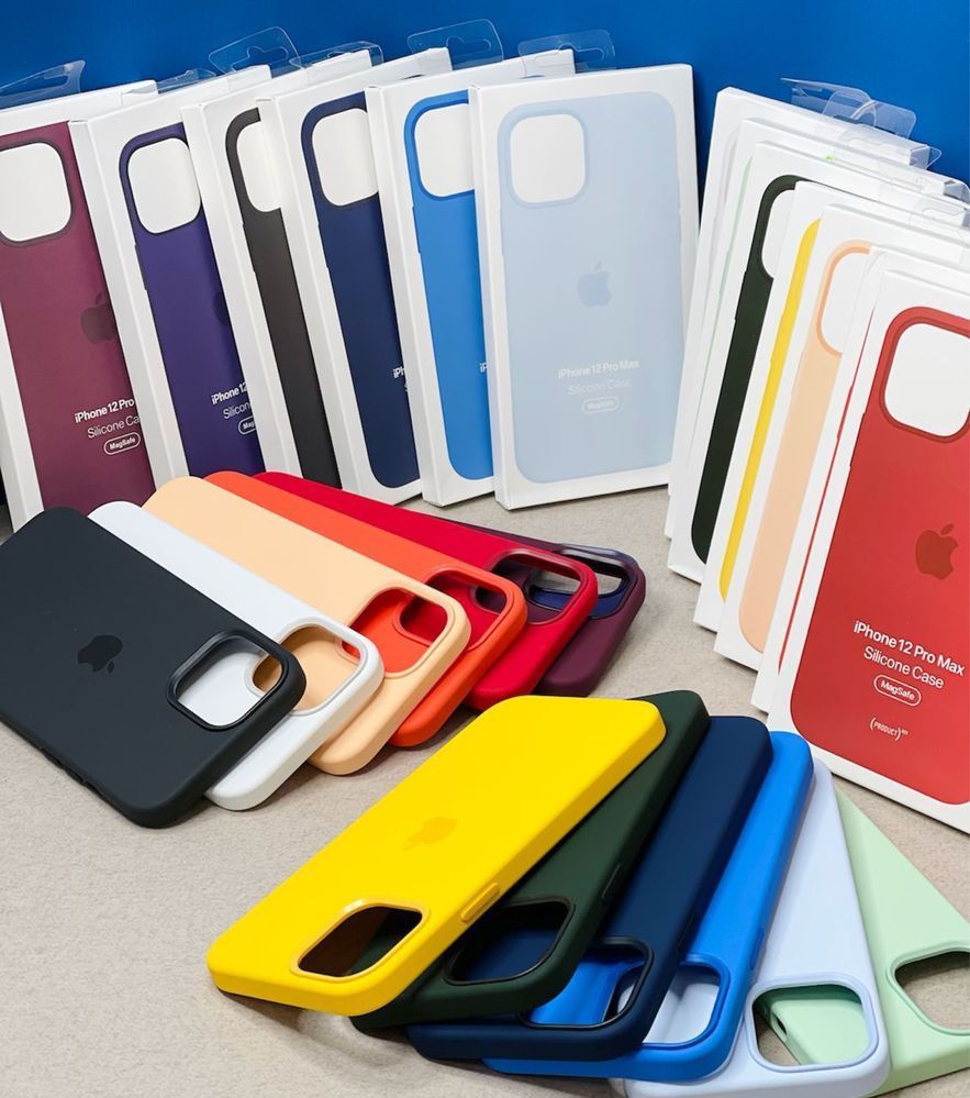 Чехол Apple Silicone Case MagSafe  iPhone 12  Pro  Max OEM Original