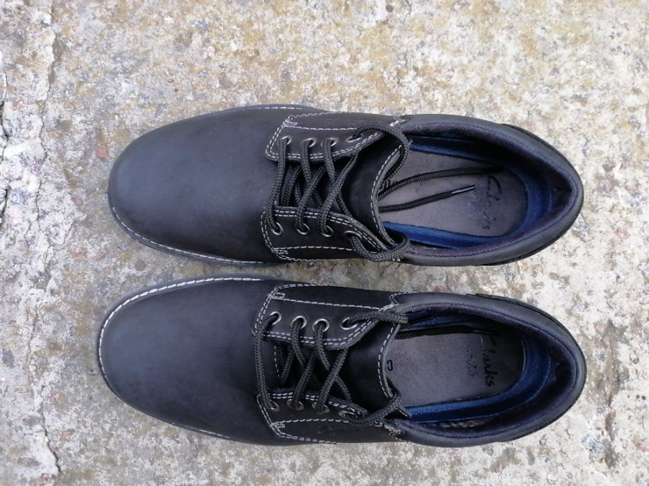 Оригинальні туфлі Clarks Кларкс шкіра 41, 27 см