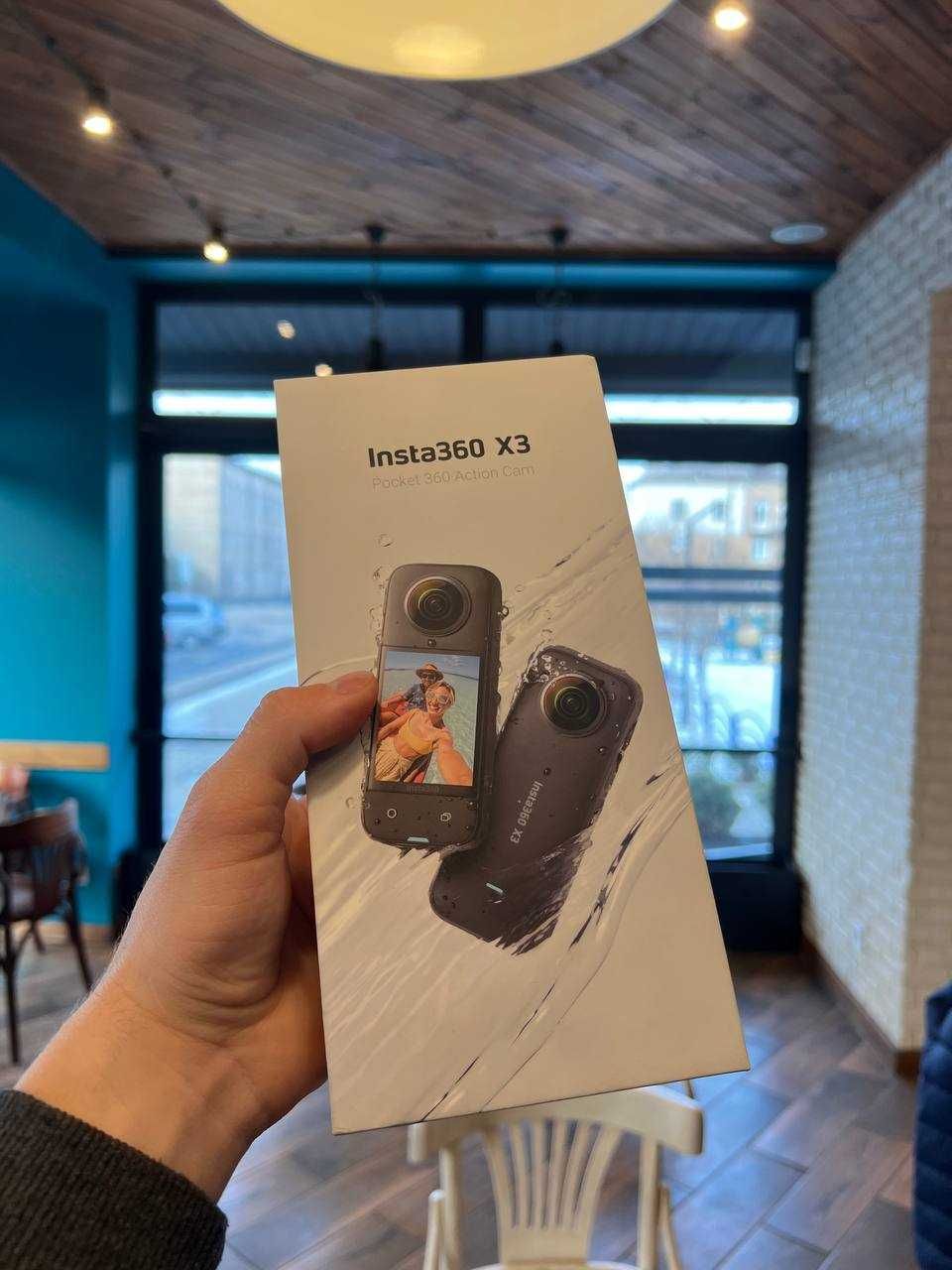 Екшн-камера, Insta 360 X3, панорамна камера.