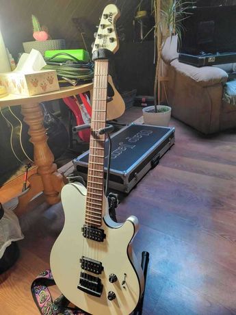 Sterling by Music Man Axis White