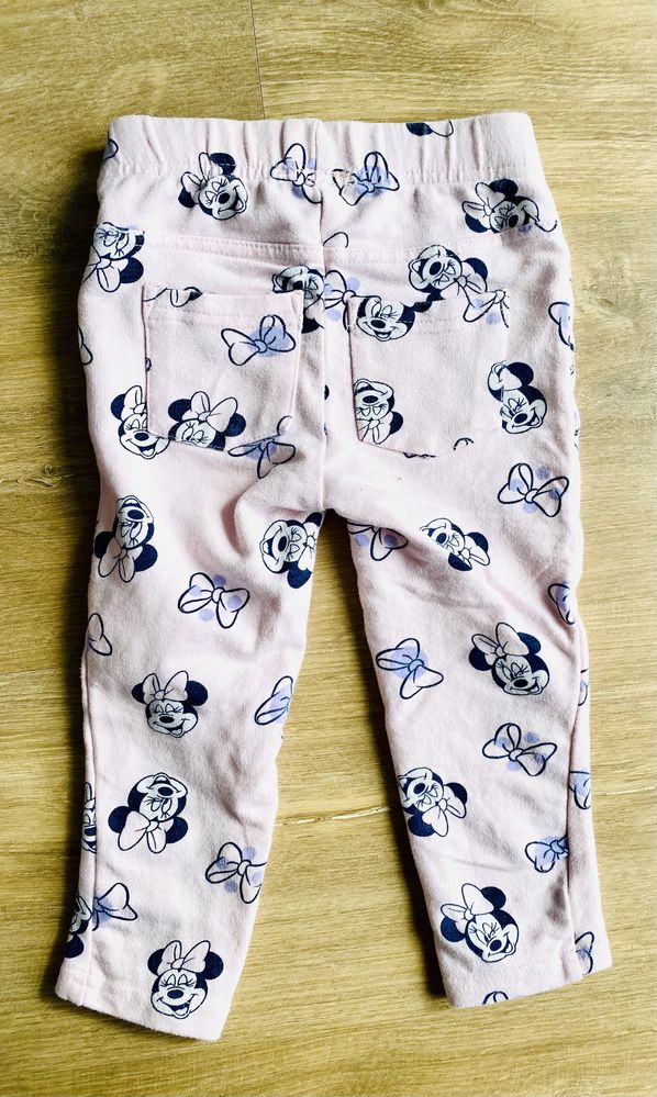 Spodnie dla dziewczynki Myszka Minnie rozmiar 86