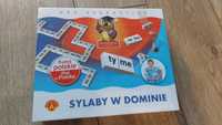 Sylaby w dominie. Gra edukacyjna