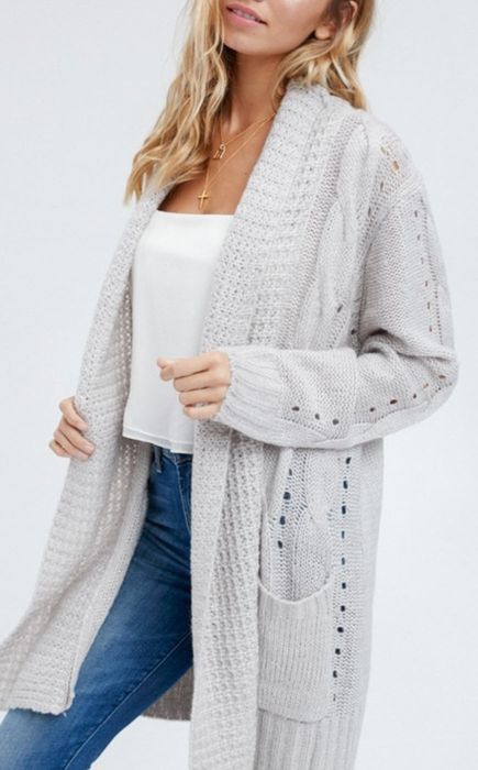 Теплий кардиган кофта