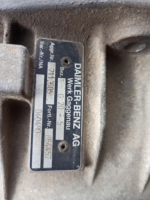 Mercedes sprinter max w903 lift 2.2 cdi om611 skrzynia biegów