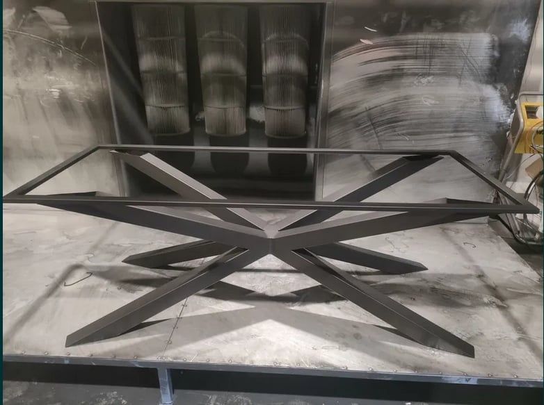 Nogi Metalowe Handmade Grube Stalowe Loft