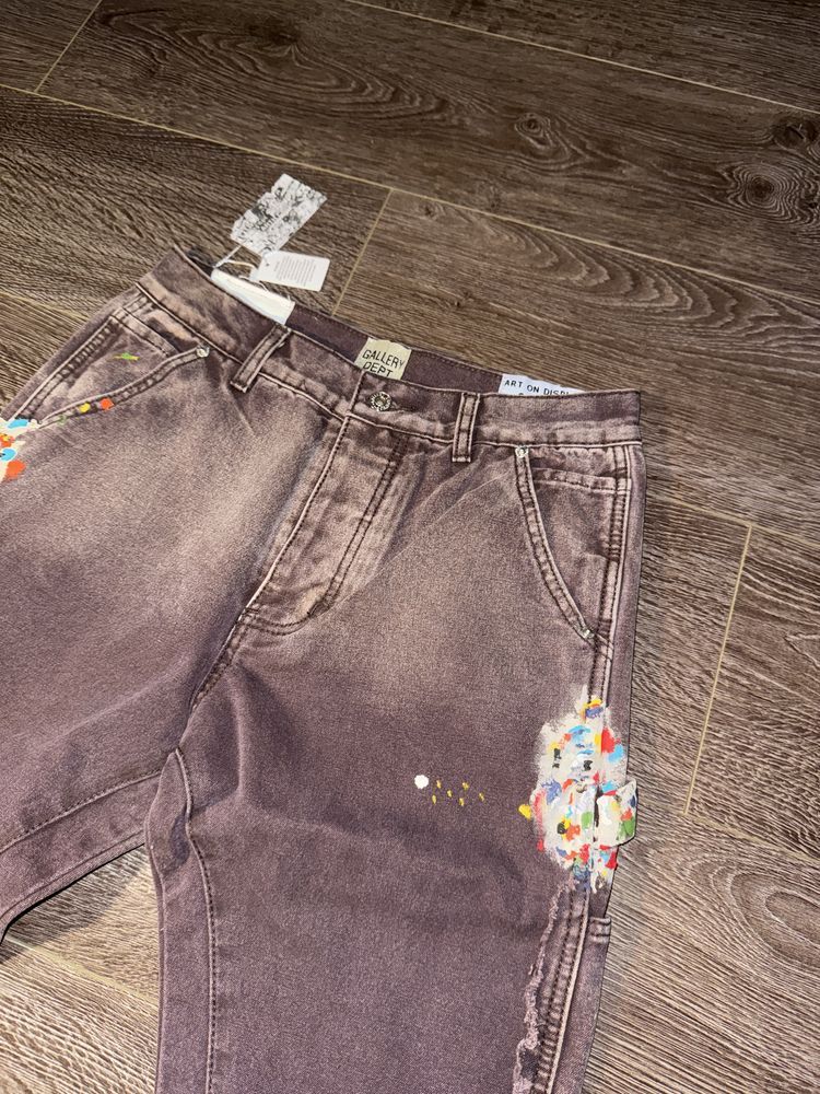 Джинсы gallery dept jeans Flared клёш галери депт opium vamp style