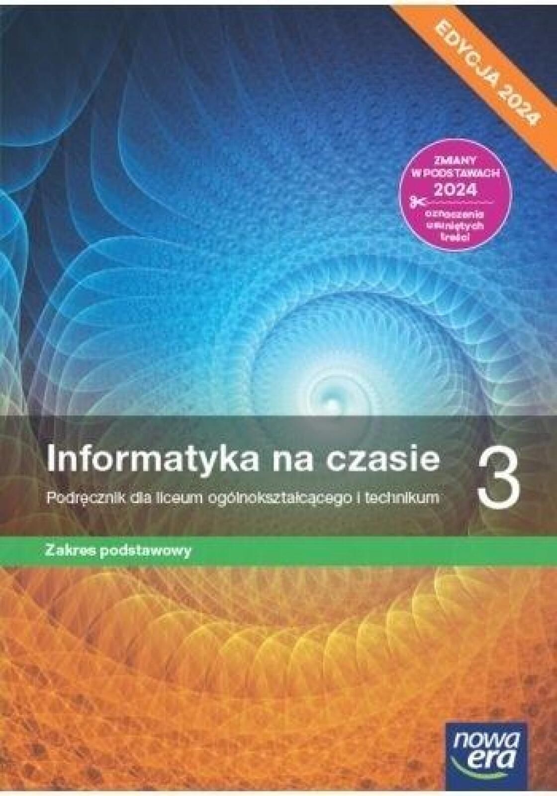 Informatyka Lo 3 Informatyka na czasie Podr Zp Janusz Mazur, Paweł