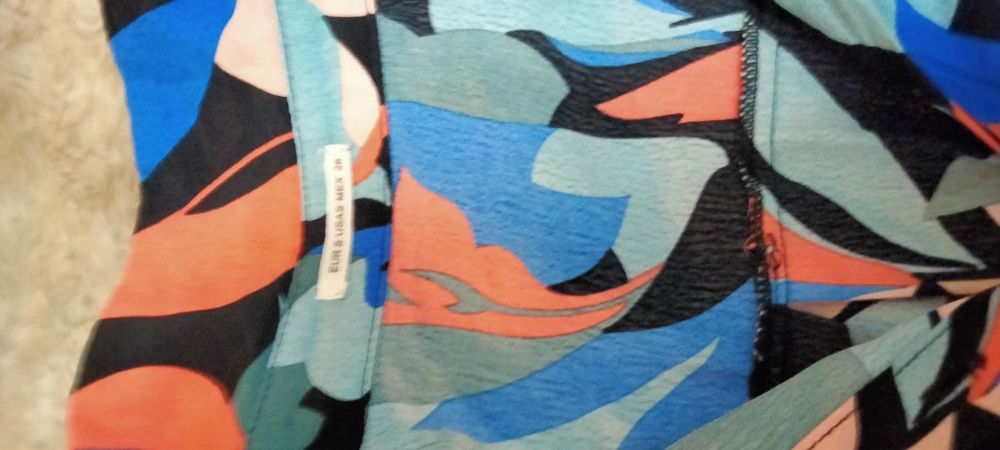 Stradivarius vestido estampado