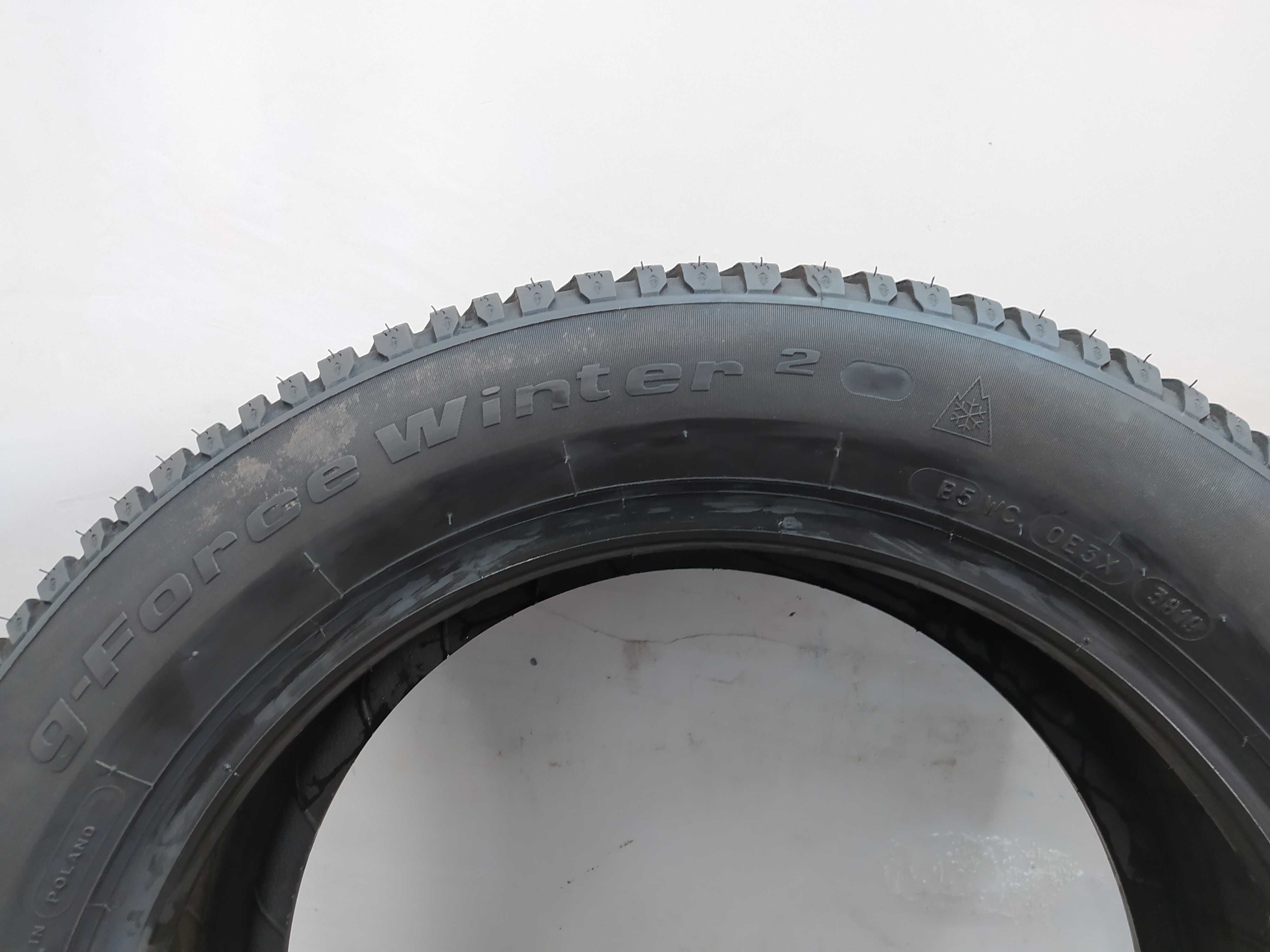 1x205/55R16 BF Goodrich g-Force Winter 2, 2019 rok, 91H, bieżnik 7,4mm