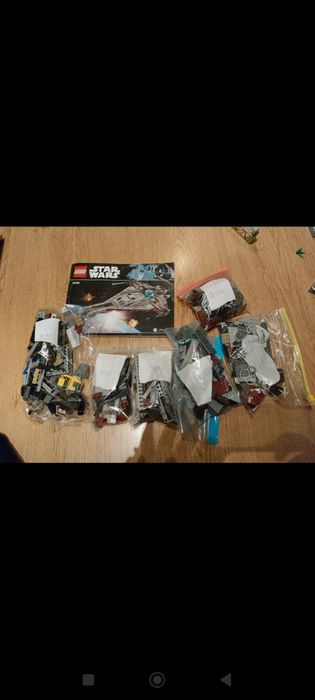 Lego 75186 arrowhead star wars guerra das Estrelas completa
