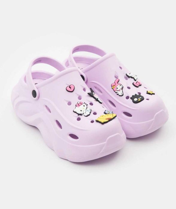 Nowe klapki typu Crocsy damskie marki Hello Kitty rozmiar 40/41
