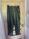 Czarne luźne skórzane spodnie jeansy 46 ASOS