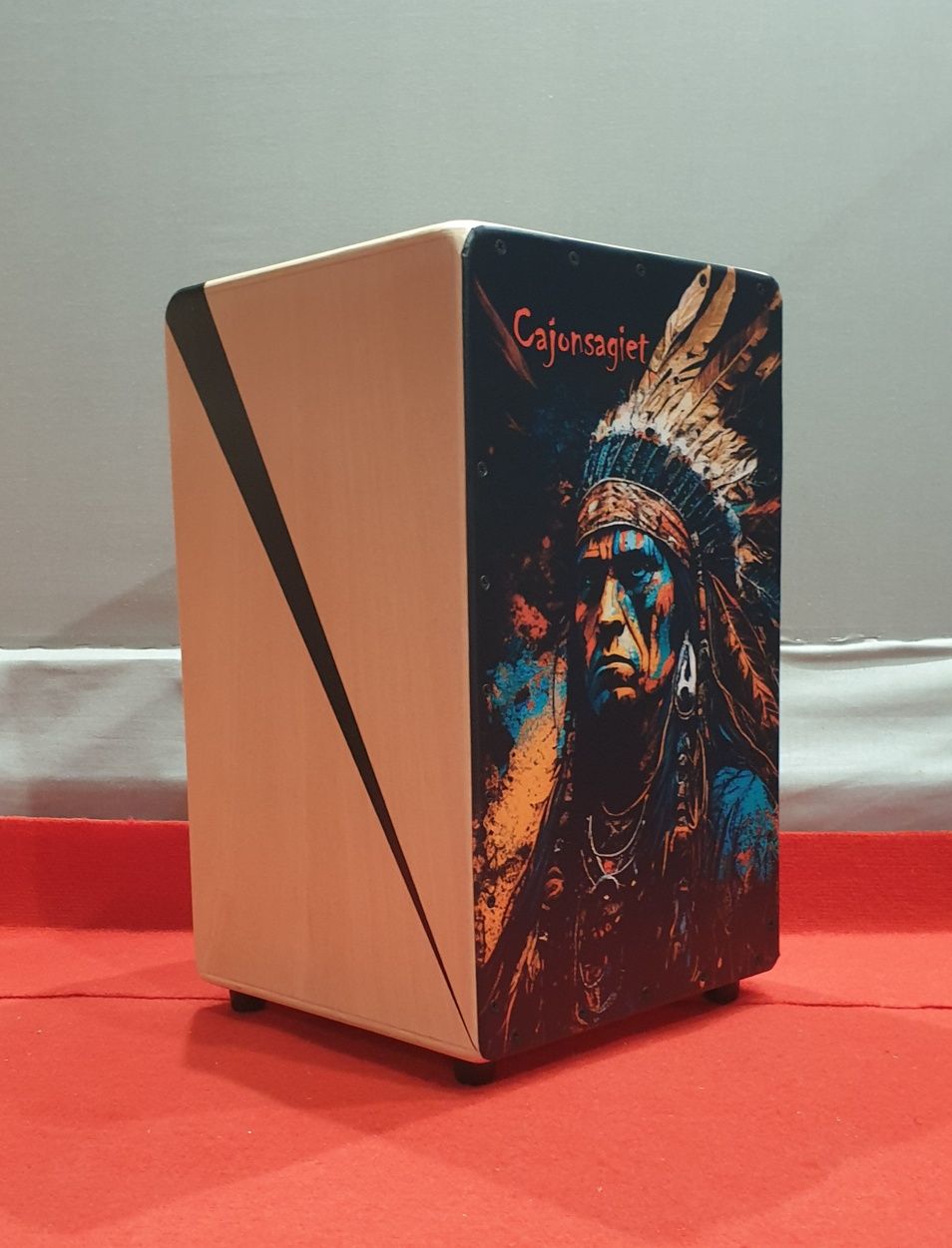 Cajon de cordas índio 32x50x30