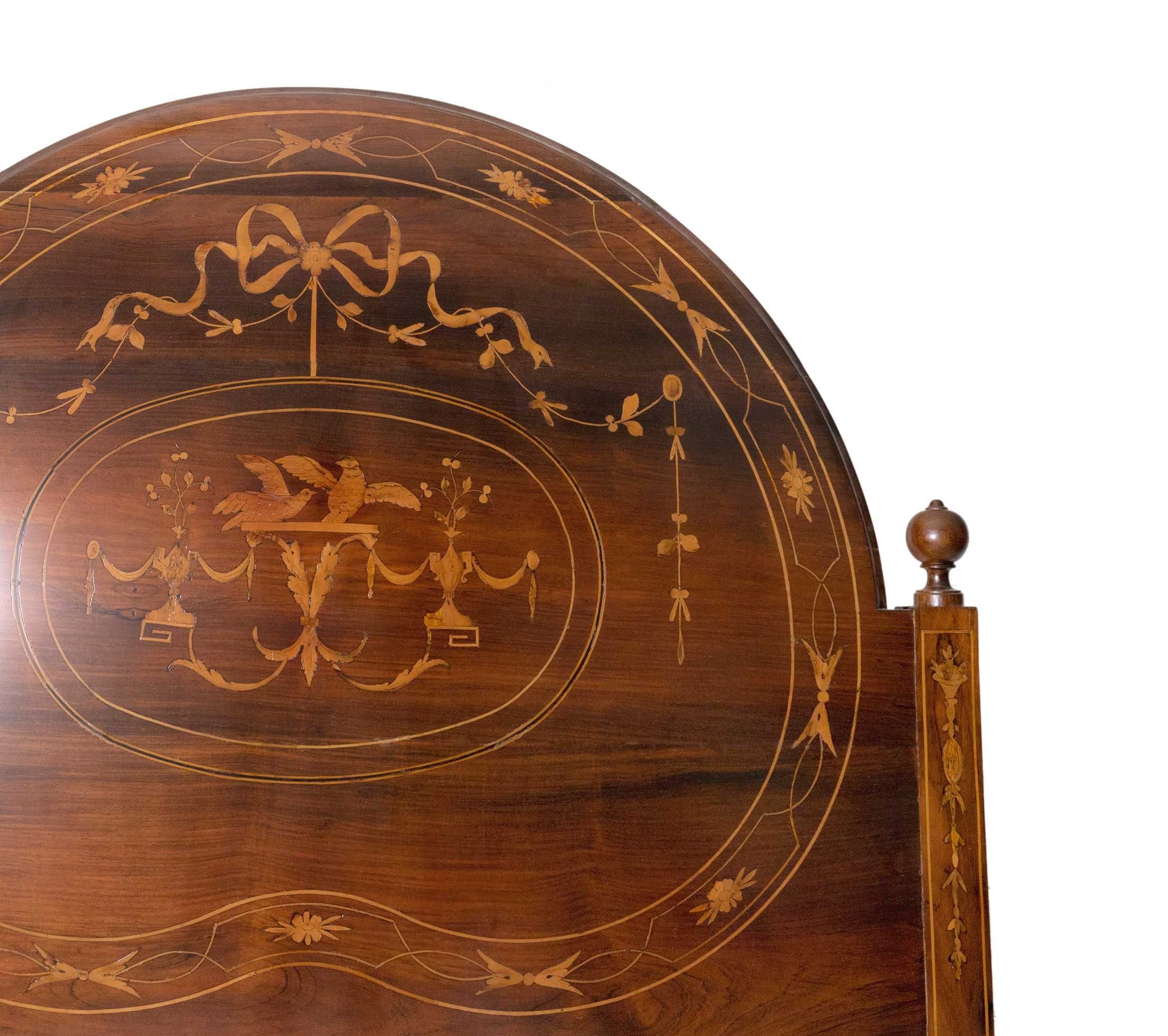 Cama pau santo D Maria | século XIX