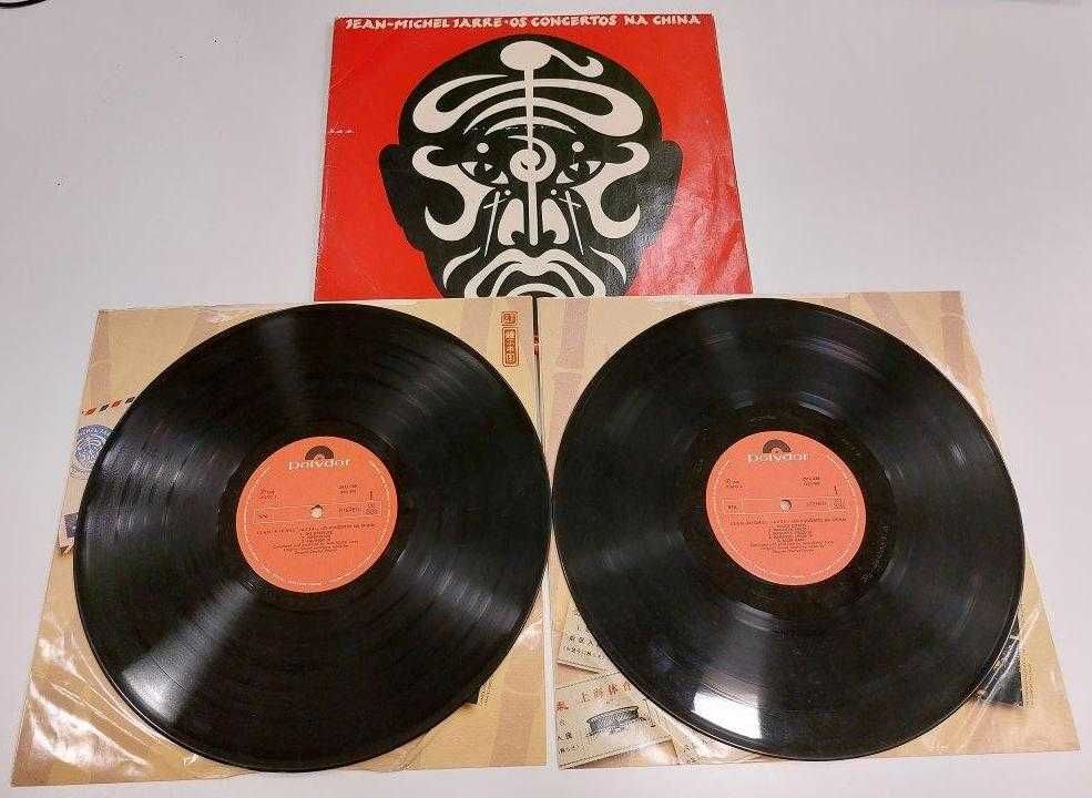 vinyl duplo Jean Michel Jarre  - les concerts en chine 1981 (live)