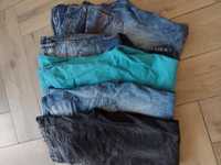 Spodnie jeansowe 158 - 5 sztuk