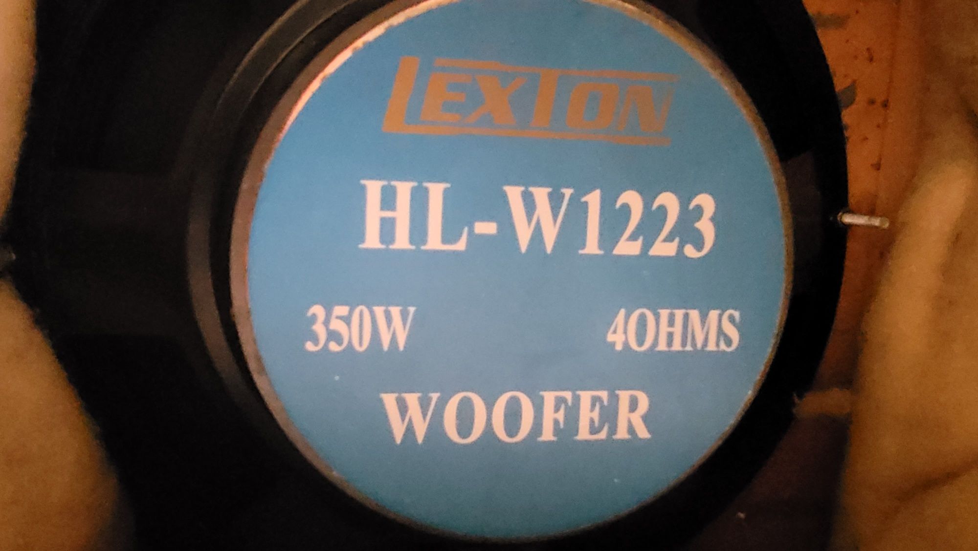 2x głośnik 12' szerokopasmowy.4 ohm.350 W.