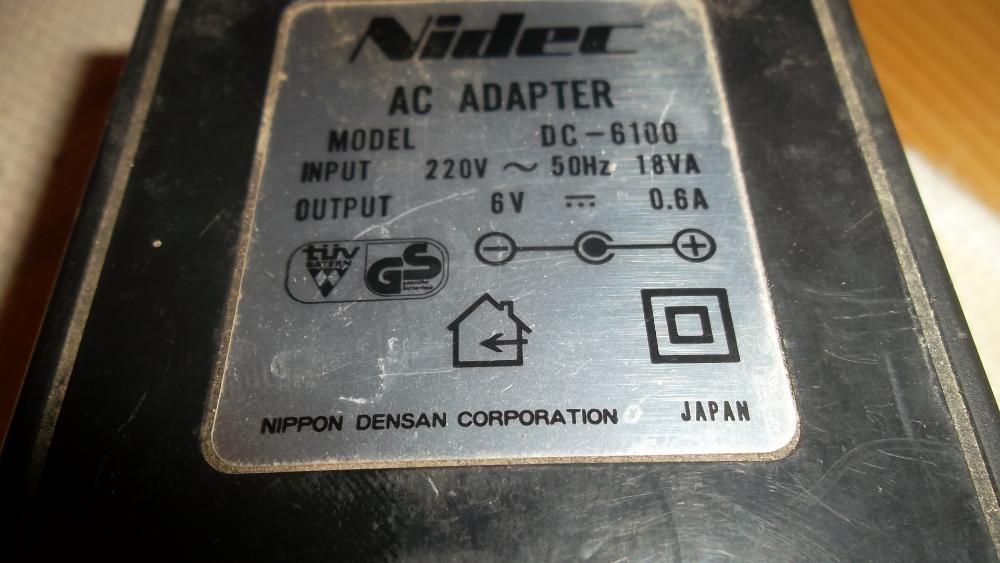 Блок живлення(питания) NIDEC 6В