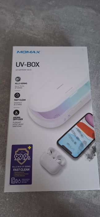 Бокс лампа дезінфікувальна Momax QU2W UV-Box Sanitizer