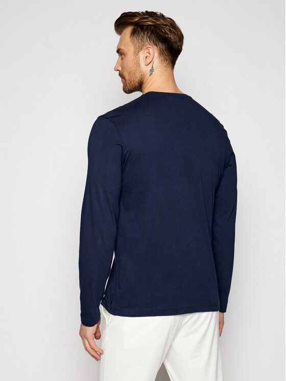 Koszulka z długim rękawem logo Lacoste L