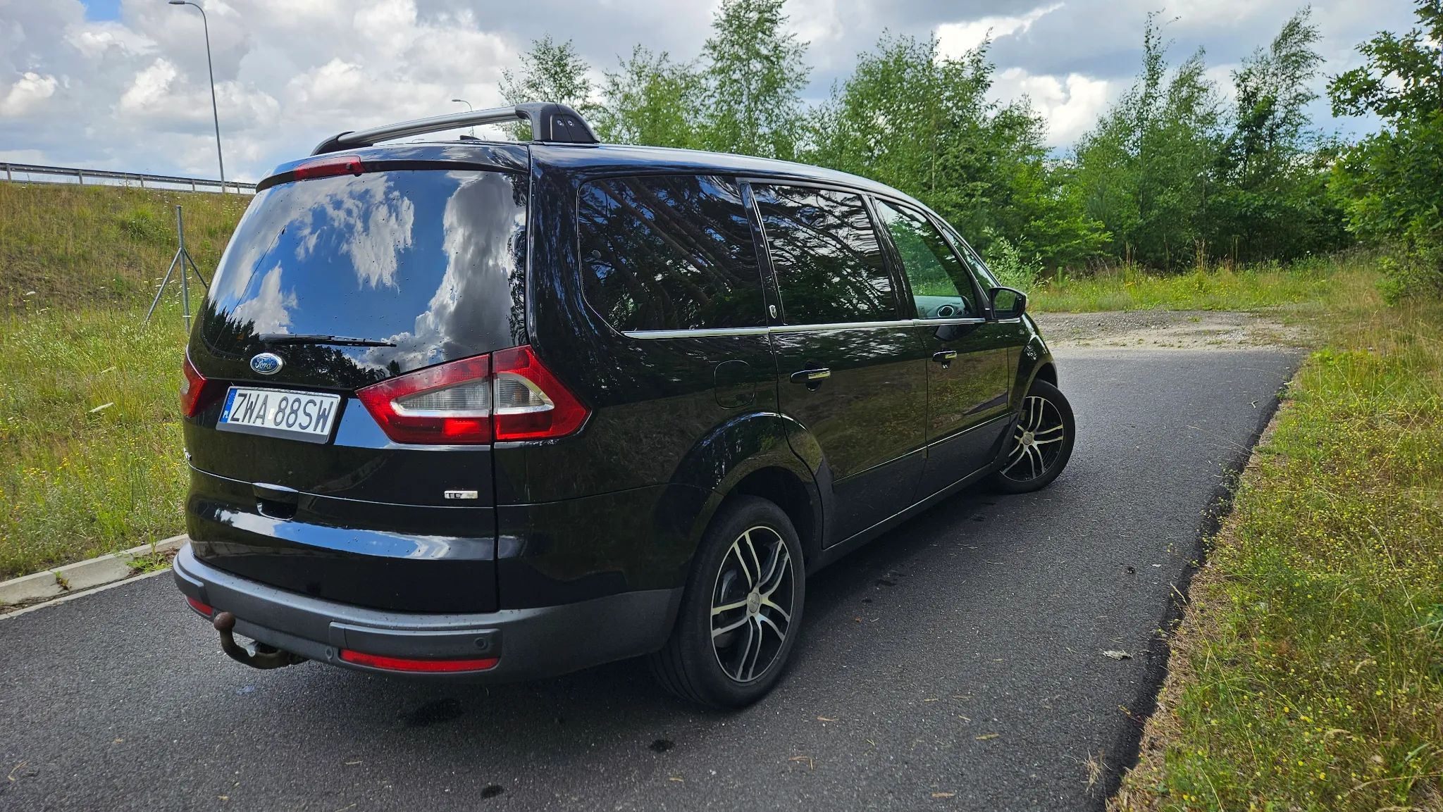 Ford Galaxy Ford Galaxy 2,0 TDCi Ghia 2007r. Salon Polska, panorama