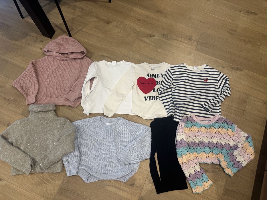 20 речей «Капсула на 8-9 років, спідниці, джинси, светри, рубашки zara