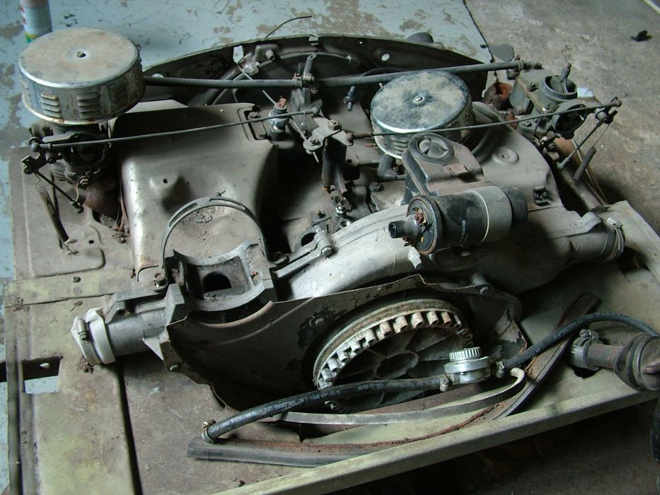 VW silnik FI 1600 cc 54 hp typ 3 nie garbus skrzynia AC średnia