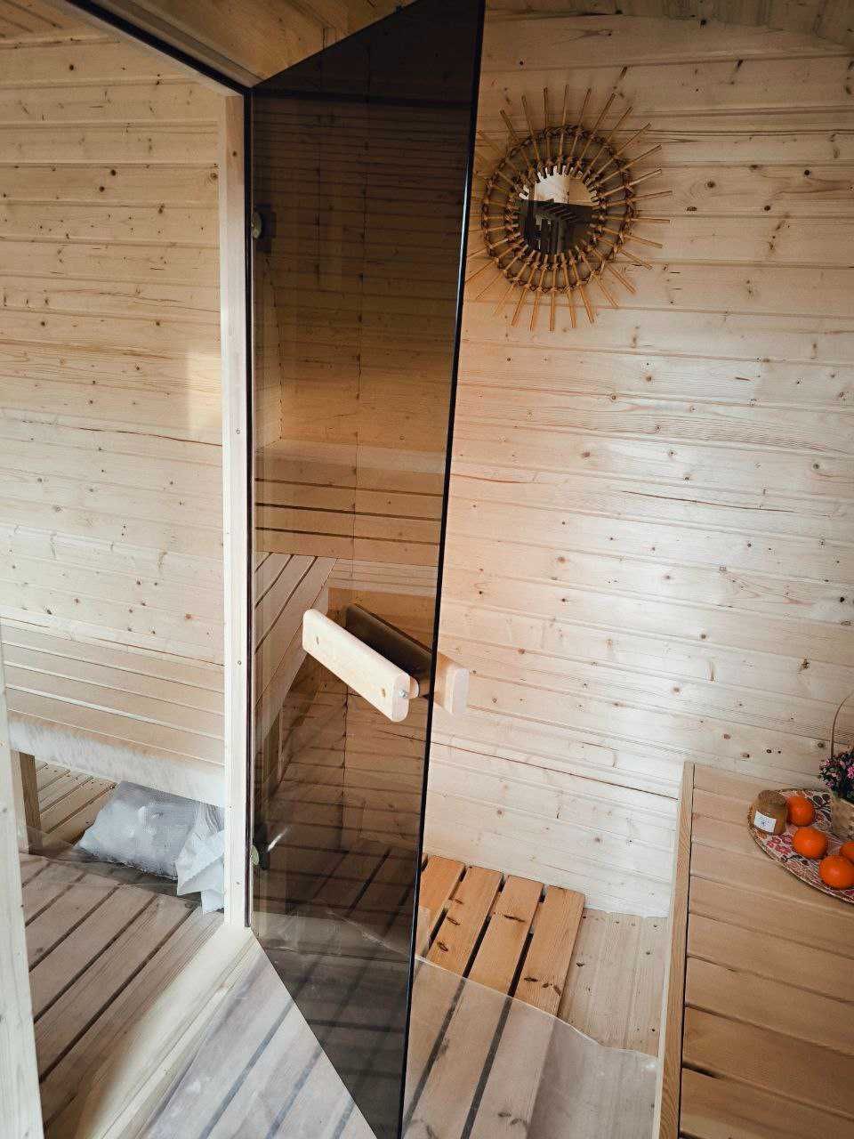 Sauna ogrodowa 4,0m OD RĘKI Ogrodowa 4 m Ellipse Owalna SPA Ogrodowe