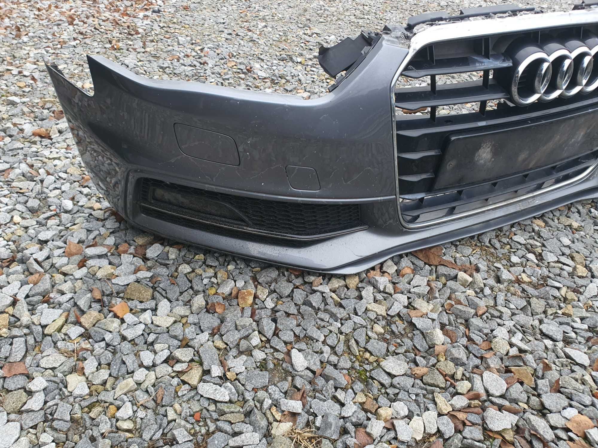 Audi A4 B8 POLIFT!!! zderzak przód S-LINE!!! KSENON!!! kolor LX7R AL
