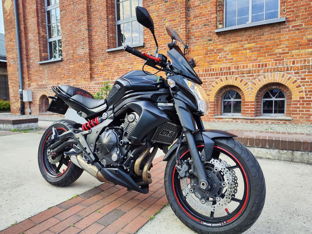 Kawasaki er6n 2014 uszkodzony
