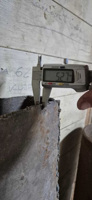 Швелер 1500х160х60 мм товщиною 8 мм з плитою 5 мм