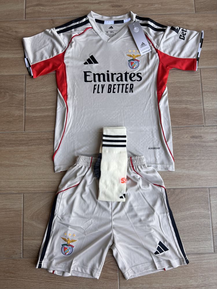 Conjunto criança Benfica ALTERNATIVO 25/26