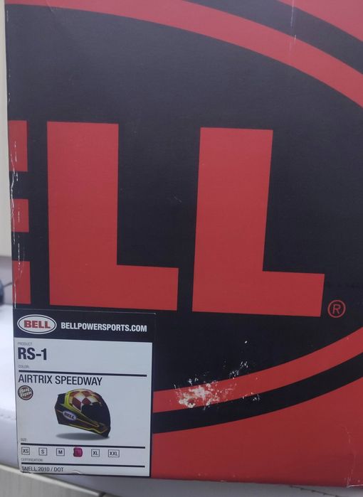 Мотошолом BELL RS 1 (AGV, HJC, LS2, Shark, Scorpion)